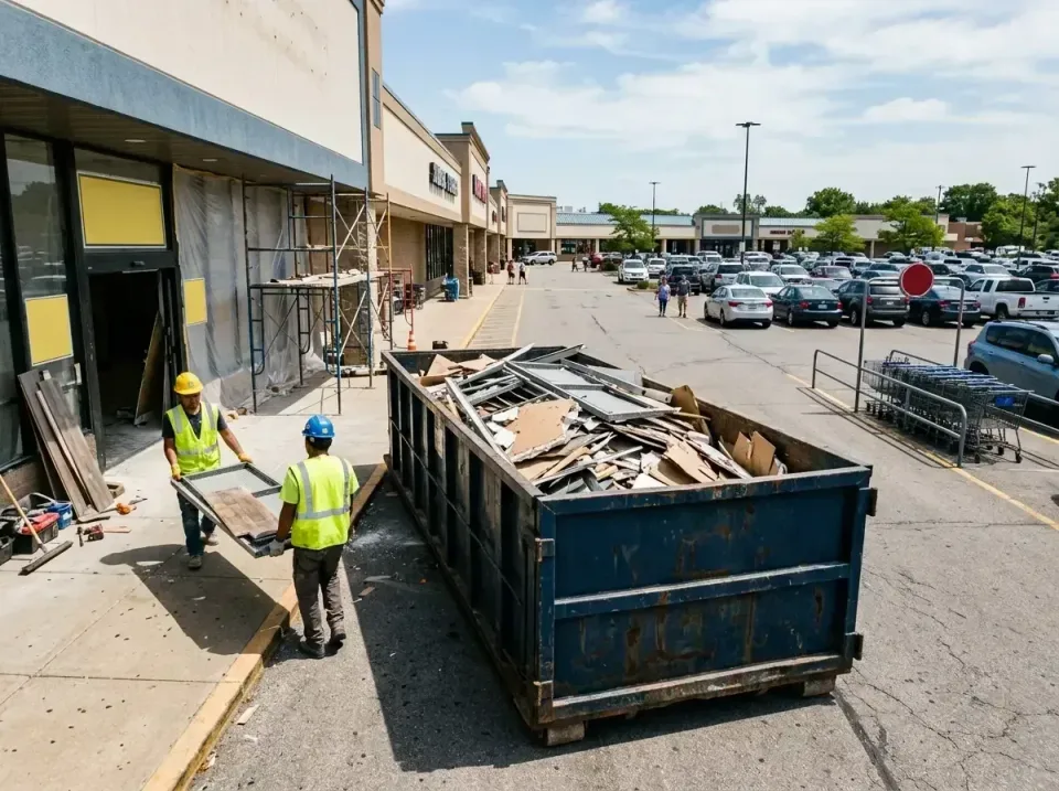 retail-store-renovation-debris-003 — frequently asked questions, Roll-off Dumpster Rentals in Four Oaks, NC